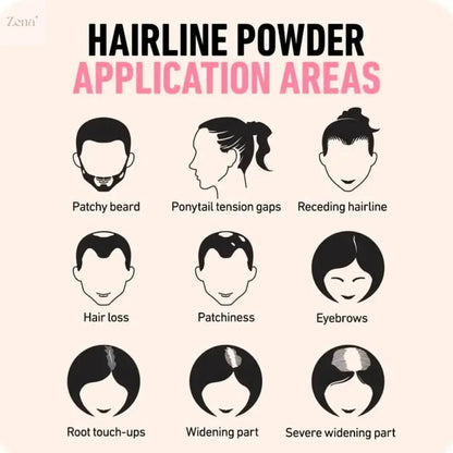 Hairline Dye Powder for Root Touch-Up